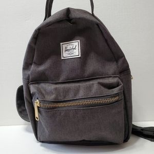 Herschel charcol mini backpack